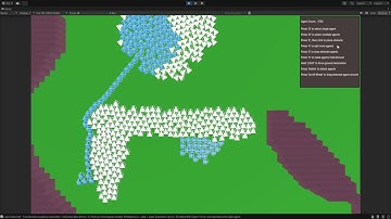 Flow Field Navigation - Avoidance Behaviour