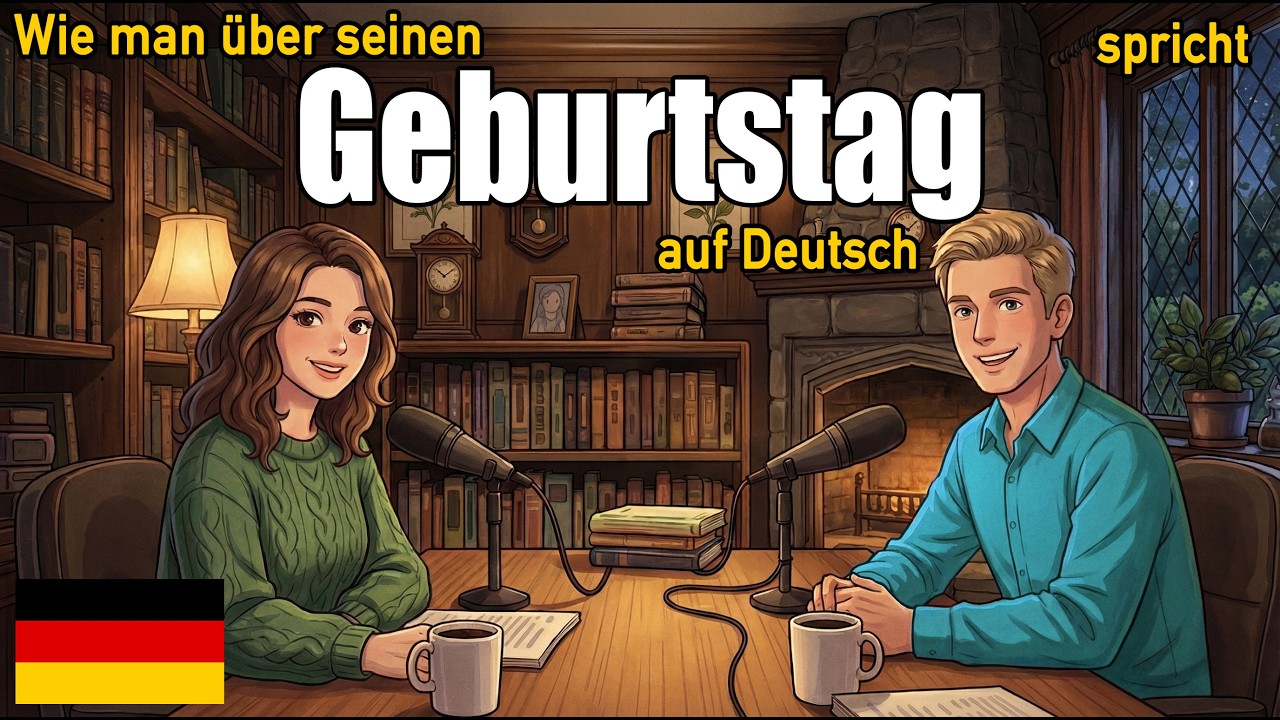 Wie man über seinen Geburtstag auf Deutsch spricht | Tägliche deutsche Konversationspraxis