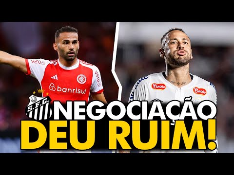 FIM DA NOVELA THIAGO MAIA NO SANTOS! NEGOCIAÇÃO SUSPENSA! ÚLTIMAS NOTÍCIAS