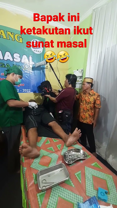 BAPAK' IKUT SUNAT MASAL | CUMA ACTING 🤣🤣 #artisbugis #shorts