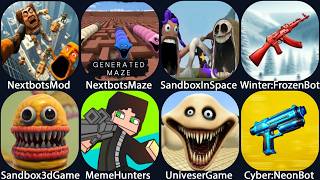 NEXBOTS IN PLAYGROUND MOD NEW UPDATE VERSION 11.7.2,Sandbox in Space,Sandbox 3D Game,Meme Hunters... screenshot 2