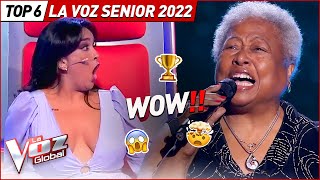 Audiciones a Ciegas GANADORAS de La Voz Senior 2022
