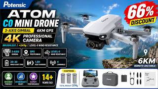 Potensic ATOM 4K Review: The Ultimate Budget Sub-249g Travel Drone! (3-Axis Gimbal &amp; 6KM Range)