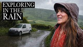 Van Life When the Weather is Wet | Exploring the South Downs England