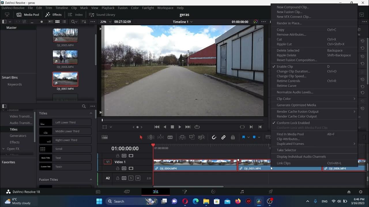 How to Join Clips in DaVinci Resolve How to Merge in DaVinci Resolve