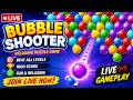 LIVE Bubble Shooter Gameplay Relaxing Puzzle Game 