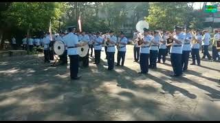 Drumband TNI AU @ lagu gugur bunga | mengenang pahlawan