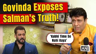 'Salman Khan never came on time', Govinda opens up on his relationship with Bhaijaan!