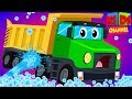 baby's truck visits the car wash in this cartoon car vehicle video for children by Kids Channel