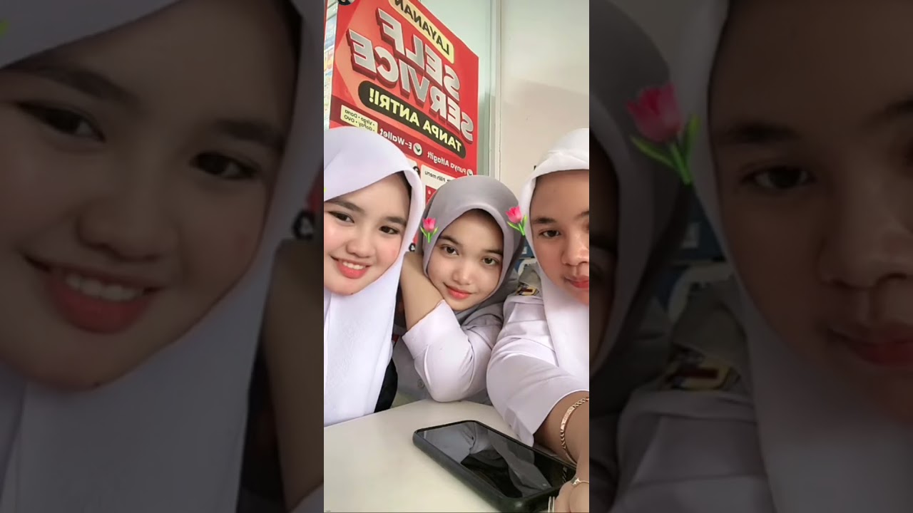 cewek sma hijab live