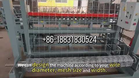 Full Automatic Grassland Field Fence Wire Mesh Weaving Machine for Farm Cattle Fence