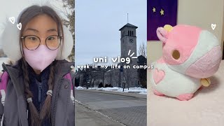 Uni Vlog Campus Life, Studying For Midterms, Cute Stickers, In-Person Cles, Library Vibes