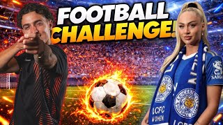 Ultimate Football Challenge ft. Alisha Lehmann (Loser Has a Forfeit!) 🔥⚽️