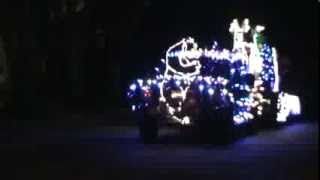 Santa Around Town Deer Park vol. fire dept. 2013 Video#2