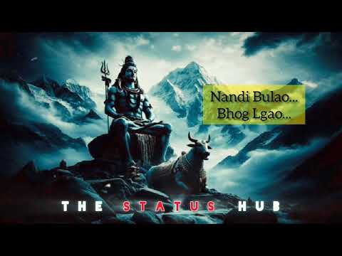 Aaj Mere shiv Ghar Aayenge... 🕉️ | Heart Touching Shiva Status | Har Har Mahadev 💙 #sawan #bhajan 