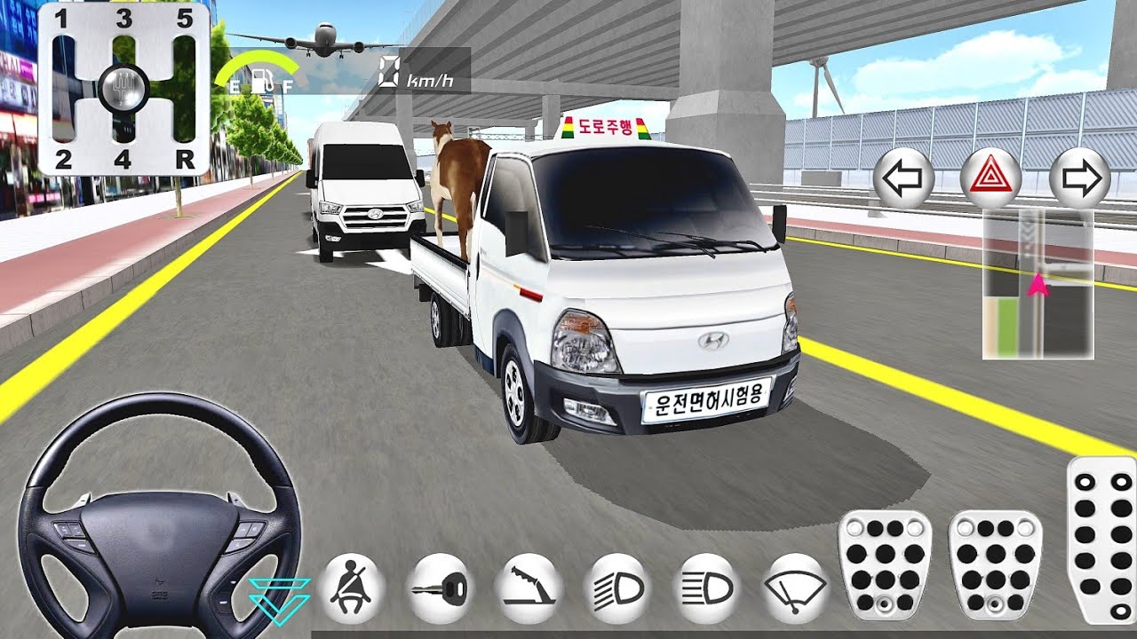 ​3D Driving Class: Delivering a Horse! 🐴 High-Speed Mini Truck Challenge & Manual Gear Test