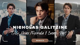 Nicholas Galitzine: Racing Into Our Hearts At Monaco's Glamorous F1 Weekend 🏎💙Part 2