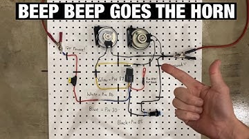 How to Wire a Horn Relay Circuit EASILY in your Car / Truck / Motorcycle / ATV / Dirt Bike