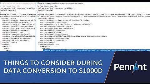 Things to Consider during Data Conversion to S1000D