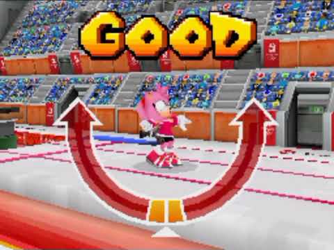 Mario Sonic At The Beijing Olympic Games DS Vault All Characters Succeeding Animations 