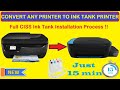 🔥 CISS Full Installation Guide | Convert any Printer to Ink tank printer | Hp 3835 CISS Installation