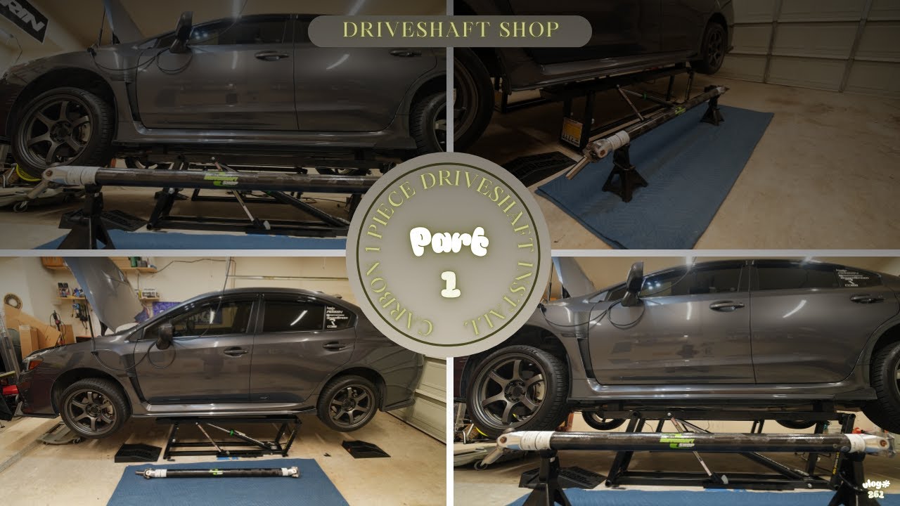 How To Install Carbon Fiber Driveshaft on 2020 WRX Without Drilling ...