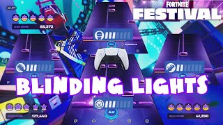 Blinding Lights by The Weeknd - Fortnite Festival Expert Full Band (December 9th, 2023) (Controller)