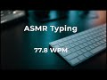ASMR Keyboard Typing: Relaxing Typing Session on Keybr