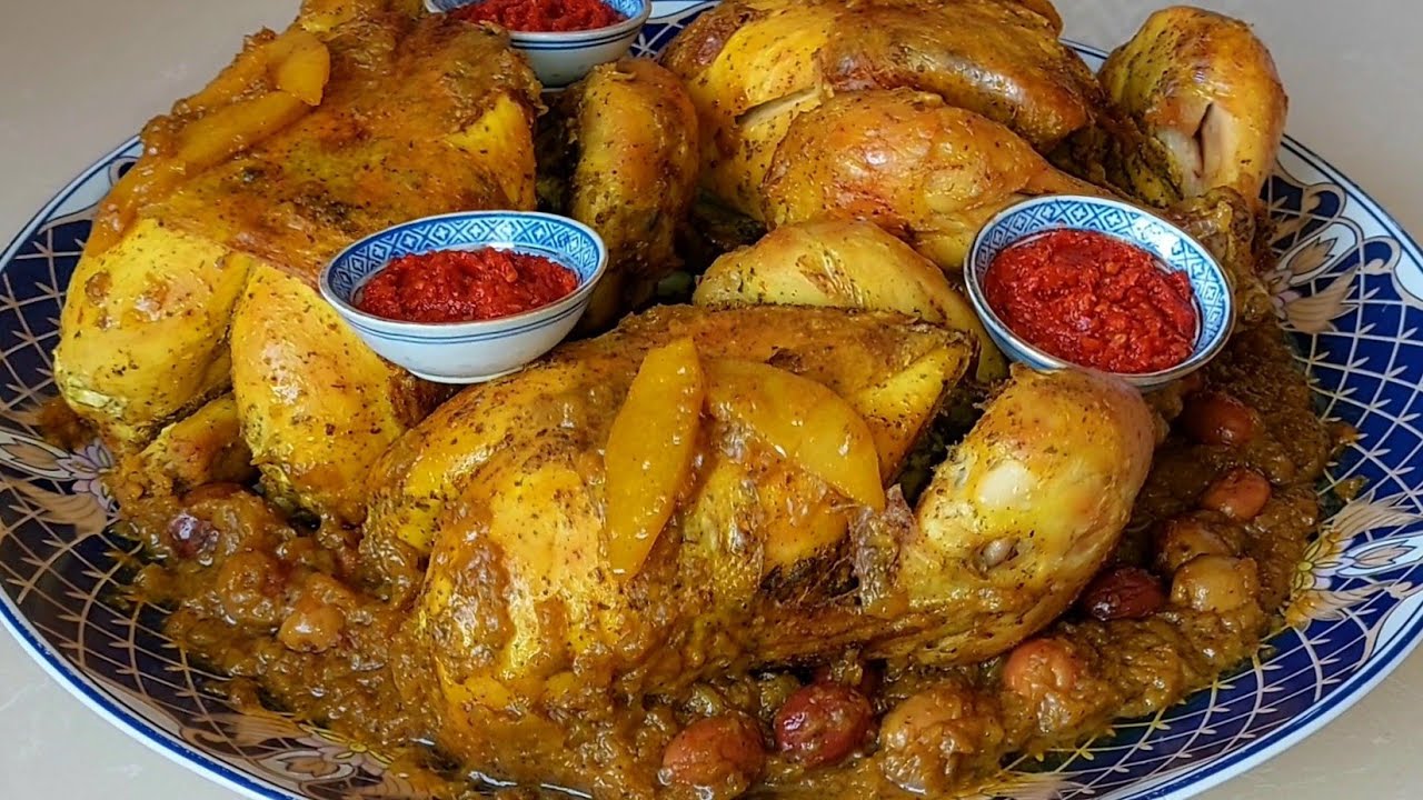 الدجاج محمر بالدغميرة ديال الأعراس مقادير مضبوطة ل3 دجاجات و بتفاصيل تخليك تنجحي فتحضيره من أول مرة💯