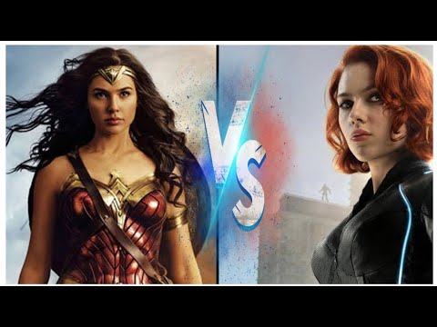 Scarlett Johansson vs Gal Gadot |  Black widow vs Wonder woman hit sexy pictures competition .