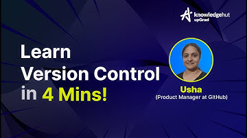 What is Version Control? Explained In 4 Mins! 🧐| Git & GitHub Tutorial for Beginners | KnowledgeHut