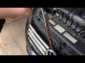 Проверка уровня масла двигателя Volkswagen Passat NMS