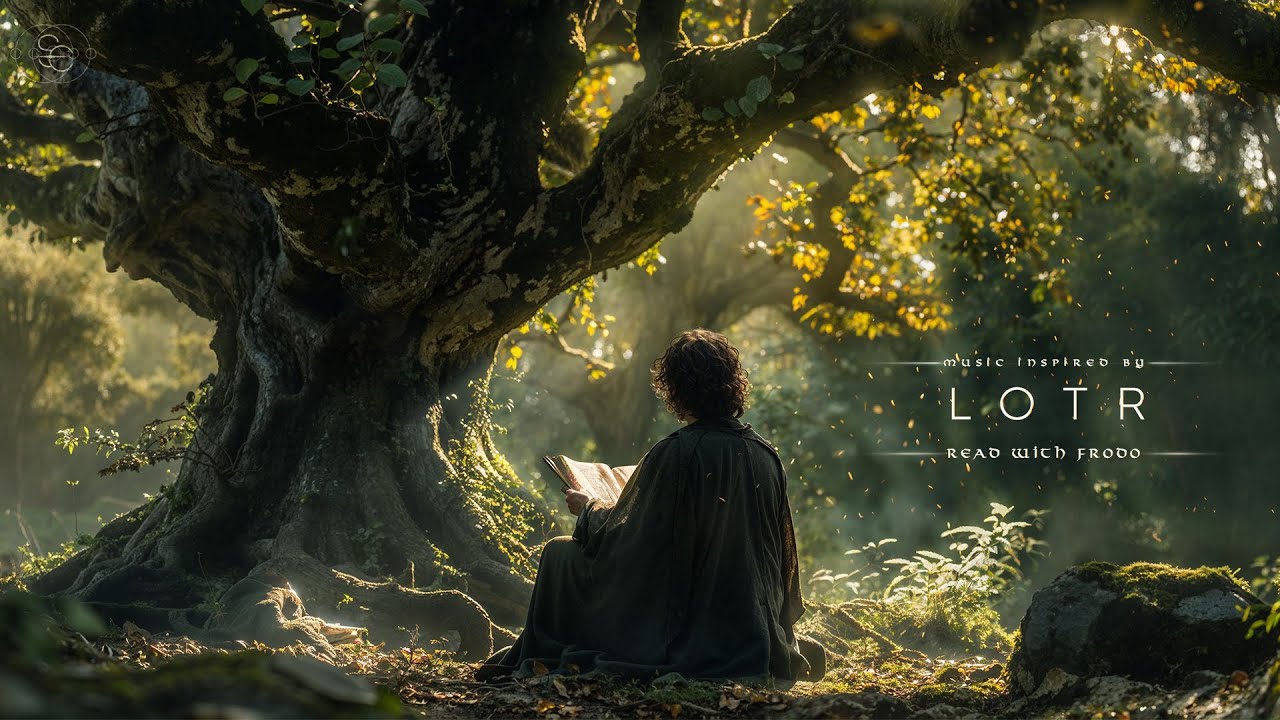 Read with Frodo - Deep LOTR Fantasy Ambient Music with Elvish Vocal