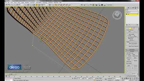 chair modeling using spline in 3ds max