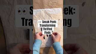 Dollar tree DIY & thrift flip | upcycling thrifted finds | Easy DIY sneak peek