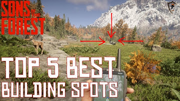 The Five Best Places to Build Your Camp in Sons of the Forest