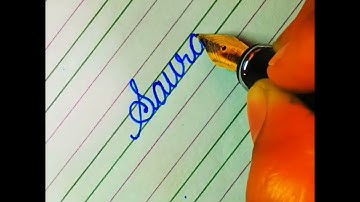 "Saurabh" Beautiful name in Cursive writing #cursivewriting #cursive #calligrapherambesh #viral