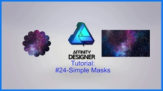 Affinity Designer Tutorial #24-Simple Masks