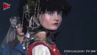 JOHN GALLIANO Fall Winter 2009 Paris 4K - Canale Moda