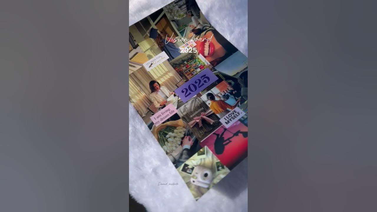Vision board 2025 YouTube