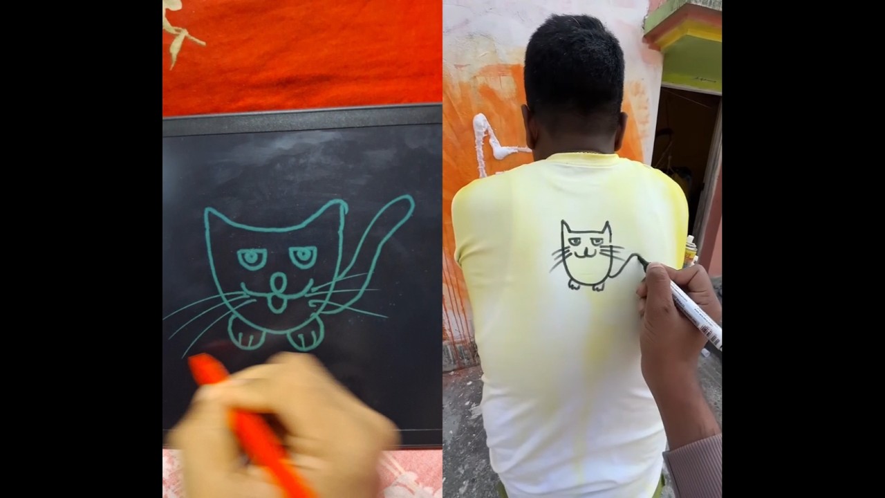 Art Challenge Hd art vs Chandon art || can YOU do it draw 