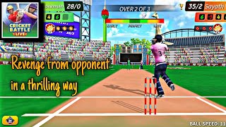 Cricket battle live 1v1 multiplayer gameplay | New Game From Creative money ( Haydos 380 developer) screenshot 5