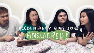 lasalle BSA students answer FAQs of incoming accountancy students + book recos! (philippines)