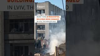 Russia Launches Massive Missile And Drone Attack On Ukraine #shorts