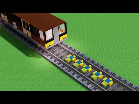 I attempted to solve "The Trolley Problem" in ROBLOX
