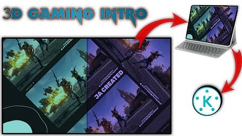 How To Create Gaming Intro Video In Kinemaster 📲 ll Gaming Intro Kaise Banaye ll ja created ll