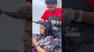 Even a small cut & color can change your whole vibe! ✂️💇♀️✨ #HeadAndFace #HairTransformation