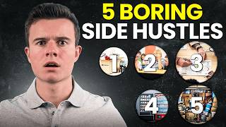 5 Boring Side Hustles That ALWAYS Work (90% Success Rate)