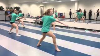 Jazz dance Tryout