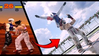 [ TEKKEN 1 - 8 ] Lee Chaolan - All Throws  ( Evolution ) 💥💥💥